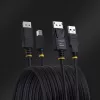 StarTech.com 10ft (3m) DisplayPort und USB 5Gbps KVM-Kabel, 4K 60Hz, universell kompatibles DP 1.2/USB 3.0 Combo-Kabel für KVM-Switches