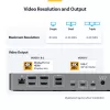 StarTech.com Triple-Monitor USB-C Dockingstation, 140W Laptop-Ladestation für MacBook Pro und Windows, 4K 60Hz HDMI oder DisplayPort, TAA