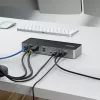 StarTech.com Triple-Monitor USB-C Dockingstation, 140W Laptop-Ladestation für MacBook Pro und Windows, 4K 60Hz HDMI oder DisplayPort, TAA
