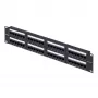 StarTech.com 48-Port 2U Rackmount Cat6 Patchpanel, RJ45, UTP, 110 Punch-Down, Cat 6 Ethernet Patchpanel für Netzwerk-Server-Rack