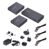 StarTech.com 2-Port HDMI Extender und Splitter über CAT6, 4K 60Hz, bis zu 70 m, 1x2 HDMI over Ethernet Distribution Kit mit IR und Power Over Kabel