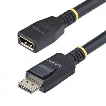 StarTech.com 3m DisplayPort 1.4 Verlängerungskabel, DP 1.4 Port-Saver-Kabel, 8K 60Hz, DP-Stecker auf DP-Buchse Verlängerungskabel, DisplayPort-Verlängerungskabel, TPE-Mantel, Stecker/Buchse