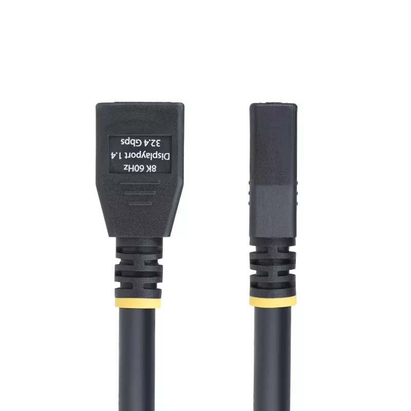 StarTech.com 3m DisplayPort 1.4 Verlängerungskabel, DP 1.4 Port-Saver-Kabel, 8K 60Hz, DP-Stecker auf DP-Buchse Verlängerungskabel, DisplayPort-Verlängerungskabel, TPE-Mantel, Stecker/Buchse