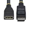 StarTech.com 3m DisplayPort 1.4 Verlängerungskabel, DP 1.4 Port-Saver-Kabel, 8K 60Hz, DP-Stecker auf DP-Buchse Verlängerungskabel, DisplayPort-Verlängerungskabel, TPE-Mantel, Stecker/Buchse