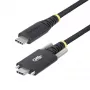 StarTech.com 10ft (3m) USB-C-Ladekabel, langlebig und ultra-flexibel, seitliche Schraubverriegelung, 240W (5A) PD EPR, USB 2.0 Laptop-Ladekabel, USB-IF zertifiziert, robustes USB-C-Ladekabel