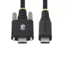StarTech.com 10ft (3m) USB-C-Ladekabel, langlebig und ultra-flexibel, seitliche Schraubverriegelung, 240W (5A) PD EPR, USB 2.0 Laptop-Ladekabel, USB-IF zertifiziert, robustes USB-C-Ladekabel