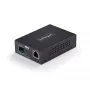 StarTech.com 10GbE SFP+ Fiber-Medienkonverter, 10 Gigabit Ethernet RJ-45 zu 10GBASE-X SFP+, Singlemode, Multimode, 16K Jumbo Frames, TAA-konform