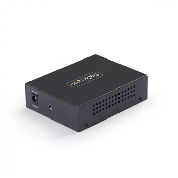 StarTech.com 10GbE SFP+ Fiber-Medienkonverter, 10 Gigabit Ethernet RJ-45 zu 10GBASE-X SFP+, Singlemode, Multimode, 16K Jumbo Frames, TAA-konform