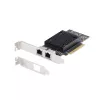 StarTech.com 2-Port PCIe 10Gb Ethernet Netzwerkkarte, 10GbE Netzwerkschnittstellenkarte, Broadcom BCM57416 Chipsatz, Dual RJ45 10GBase-T/Gigabit, NIC-Karte, TAA