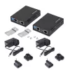 StarTech.com VDSL2 Ethernet Extender Kit über Einzelpaar-Draht, bis zu 0,6 Meilen (1 km) Reichweite, LAN-Repeater über Telefonleitung/CAT5e/CAT6, bis zu 300 Mbit/s, Ersatz für 110VDSLEXTEU – TAA