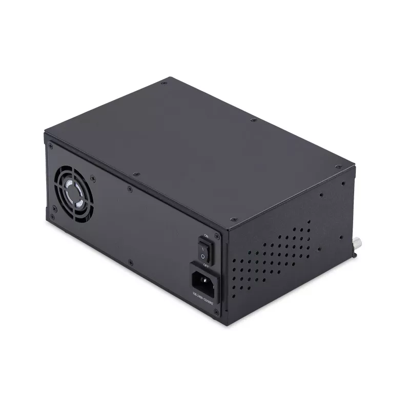 StarTech.com 7-Slot Unmanaged Media Converter Chassis für MCM Media Converter Serie, volle Leistungsisolierung, aktive Kühlung, 10-Zoll-Rackmount, TAA-konform