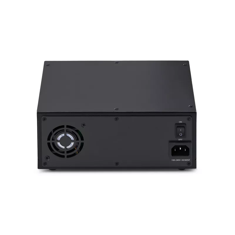 StarTech.com 7-Slot Unmanaged Media Converter Chassis für MCM Media Converter Serie, volle Leistungsisolierung, aktive Kühlung, 10-Zoll-Rackmount, TAA-konform