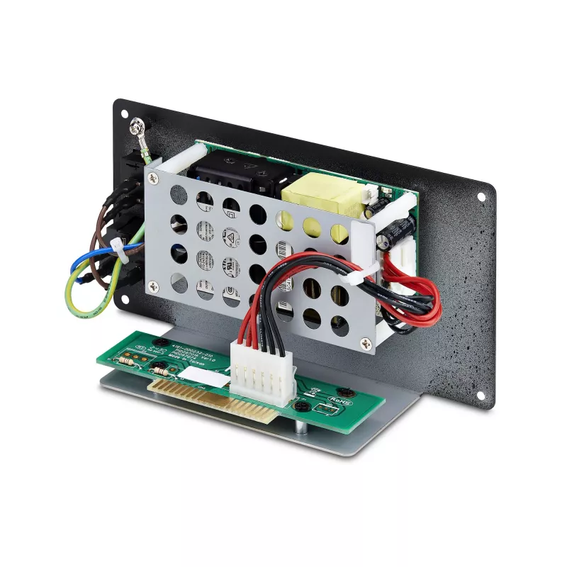 StarTech.com 7-Slot Unmanaged Media Converter Chassis für MCM Media Converter Serie, volle Leistungsisolierung, aktive Kühlung, 10-Zoll-Rackmount, TAA-konform