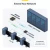 StarTech.com Gigabit Ethernet Kupfer-zu-Faser Medienkonverter, SM LC, 20 km, 10/100/1000 Mbit/s, RJ45 auf LC, Vollmetall, 9K Jumbo Frames, TAA-konform