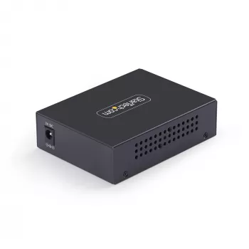 StarTech.com 10GbE Multi-Gigabit Open SFP+ Fiber Medienkonverter, 10G/5G/2.5G/1G/100M, Kupfer zu 10GBASE-X SFP+, Singlemode, Multimode, 16K Jumbo Frames, TAA