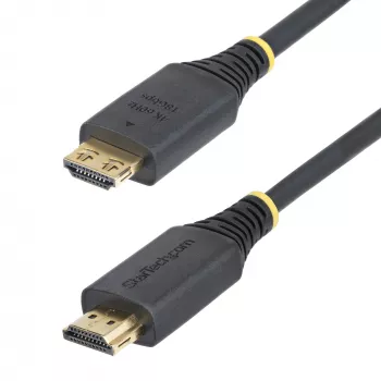 StarTech.com 2,4 m High-Speed-HDMI-Kabel mit Griffsicheren Steckern, 4K 60Hz/1440p 144Hz, HDR10/HDCP 2.2/ARC, 18 Gbit/s, UHD HDMI 2.0 Kabel für TV/Monitor/Display, TPE-Mantel