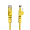 StarTech.com 1m Gelb schlank CAT6 Ethernet-Kabel, rastnasenschutz, 100W PoE, UTP, LSZH, 28AWG reines blankes Kupferkabel, schlank RJ45-Netzwerk-Patchkabel mit Zugentlastungen, einzeln getestet