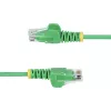 StarTech.com 5m Grünes schlank CAT6 Ethernet-Kabel, Rastnasenschutz, 100W PoE, UTP, LSZH, 28AWG reiner blanker Kupferdraht, schlank RJ45 Netzwerk-Patchkabel mit Zugentlastung, einzeln geprüft