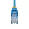 StarTech.com 10m Blaues schlank CAT6 Ethernet-Kabel, snagless, 100W PoE, UTP, LSZH, 28AWG reiner blanker Kupferdraht, schlank RJ45 Netzwerk-Patchkabel mit Zugentlastung, einzeln getestet