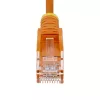 StarTech.com 15m Orange schlank CAT6 Ethernet-Kabel, rastnasenschutz, 100W PoE, UTP, LSZH, 28AWG reine blanke Kupferlitze, schlank RJ45 Netzwerk-Patchkabel mit Zugentlastung, einzeln getestet