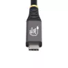 StarTech.com 1m USB4-Kabel, 80Gbit/s, USB-IF-zertifiziertes USB-C-Kabel, 240W PD, 8K 120Hz/4K 240Hz DP2.1 DP80, TPE-Mantel, Thunderbolt 4-kompatibel – schwarzes USB-C-Kabel