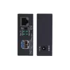StarTech.com Gigabit Ethernet Kupfer-zu-Glasfaser Medienkonverter, SM LC, 40 km, 10/100/1000 Mbit/s, RJ45 auf LC, Vollmetall, 9K Jumbo-Frames, TAA-konform