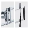 StarTech.com Schwere schwenkbare TV-Wandhalterung für Flachbildschirme bis zu 100 Zoll und 85 kg, VESA 800x500, Low-Profile-Halterung, TAA-konform