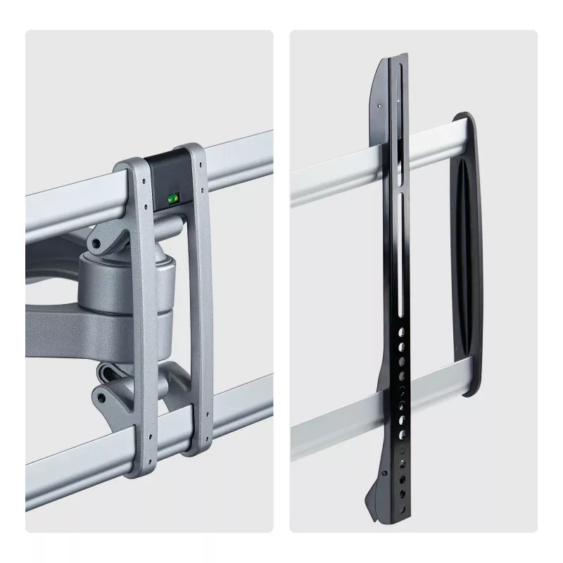 StarTech.com Schwere schwenkbare TV-Wandhalterung für Flachbildschirme bis zu 100 Zoll und 85 kg, VESA 800x500, Low-Profile-Halterung, TAA-konform
