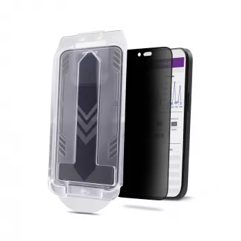 StarTech.com 4-Wege-360-Blickschutzfolie für iPhone 16 Pro Max, unterstützt Hoch-/Querformat, touchfähig, Schutzglas, 4-Wege-Filter, TAA