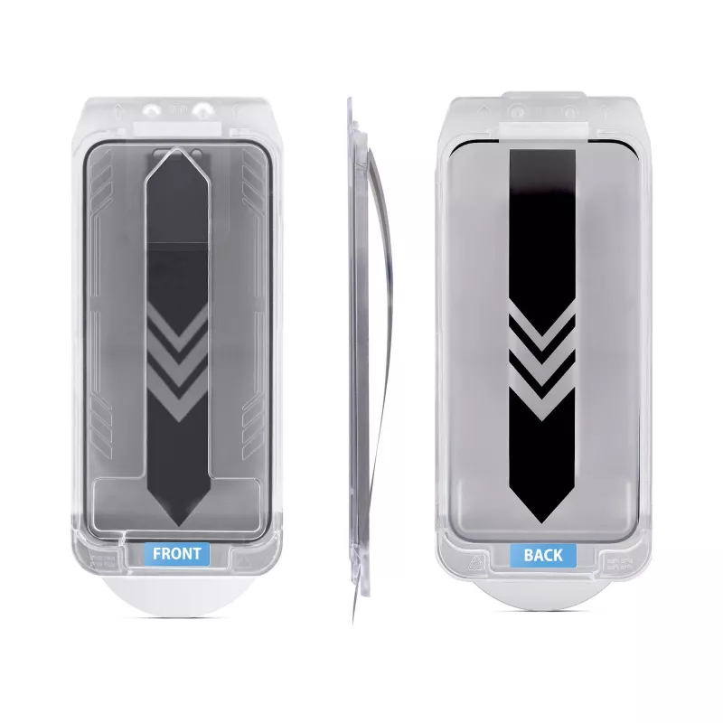 StarTech.com 4-Wege-360-Blickschutzfolie für iPhone 16 Pro Max, unterstützt Hoch-/Querformat, touchfähig, Schutzglas, 4-Wege-Filter, TAA