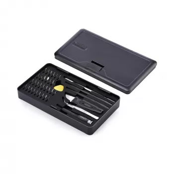 StarTech.com 40-teiliges Computer-Reparatur-Toolkit für Laptop/PC/Elektronik/Telefon, 30-Bit-Präzisionsschraubendreher-Set, abnehmbarer Deckel mit Magnetpad, Hebelwerkzeuge