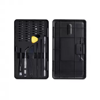 StarTech.com 40-teiliges Computer-Reparatur-Toolkit für Laptop/PC/Elektronik/Telefon, 30-Bit-Präzisionsschraubendreher-Set, abnehmbarer Deckel mit Magnetpad, Hebelwerkzeuge