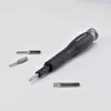 StarTech.com 40-teiliges Computer-Reparatur-Toolkit für Laptop/PC/Elektronik/Telefon, 30-Bit-Präzisionsschraubendreher-Set, abnehmbarer Deckel mit Magnetpad, Hebelwerkzeuge