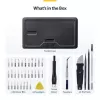 StarTech.com 40-teiliges Computer-Reparatur-Toolkit für Laptop/PC/Elektronik/Telefon, 30-Bit-Präzisionsschraubendreher-Set, abnehmbarer Deckel mit Magnetpad, Hebelwerkzeuge