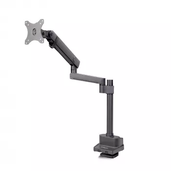 StarTech.com Schreibtisch-Monitorhalterung, für Bildschirme bis 40 Zoll/8 kg, mechanisch federunterstützter Arm, C-Klemme/Tischdurchführung, Installation von oben, werkzeuglose Einstellung