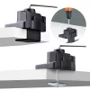 StarTech.com Schreibtisch-Monitorhalterung, für Bildschirme bis 40 Zoll/8 kg, mechanisch federunterstützter Arm, C-Klemme/Tischdurchführung, Installation von oben, werkzeuglose Einstellung