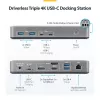 StarTech.com 199UE-USBC-DOCK Laptop-Dockingstation/Port-Replikator Kabelgebunden USB 3.2 Gen 2 (3.1 Gen 2) Typ-C Grau