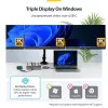 StarTech.com 199UE-USBC-DOCK Laptop-Dockingstation/Port-Replikator Kabelgebunden USB 3.2 Gen 2 (3.1 Gen 2) Typ-C Grau
