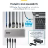 StarTech.com 199UE-USBC-DOCK Laptop-Dockingstation/Port-Replikator Kabelgebunden USB 3.2 Gen 2 (3.1 Gen 2) Typ-C Grau