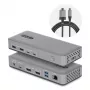 StarTech.com Dual-Monitor USB-C Dockingstation, DisplayPort, 4K 60Hz, 100W Laptop-Aufladung, 1GbE, treiberlos, Multi-Monitor-Dock für Windows