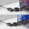 StarTech.com 65W USB-C Laptop-Ladegerät, 1,5 m fest verbundenes USB-C-Kabel, Netzteil für Dell, XPS, HP ProBook, MacBook Pro, Microsoft Surface Pro