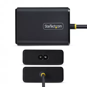 StarTech.com 100W USB-C Laptop-Ladegerät mit 1,5 m fest angebrachtem USB-C-Kabel, Netzteil für Dell, XPS, HP ProBook, MacBook Pro, Microsoft Surface Pro