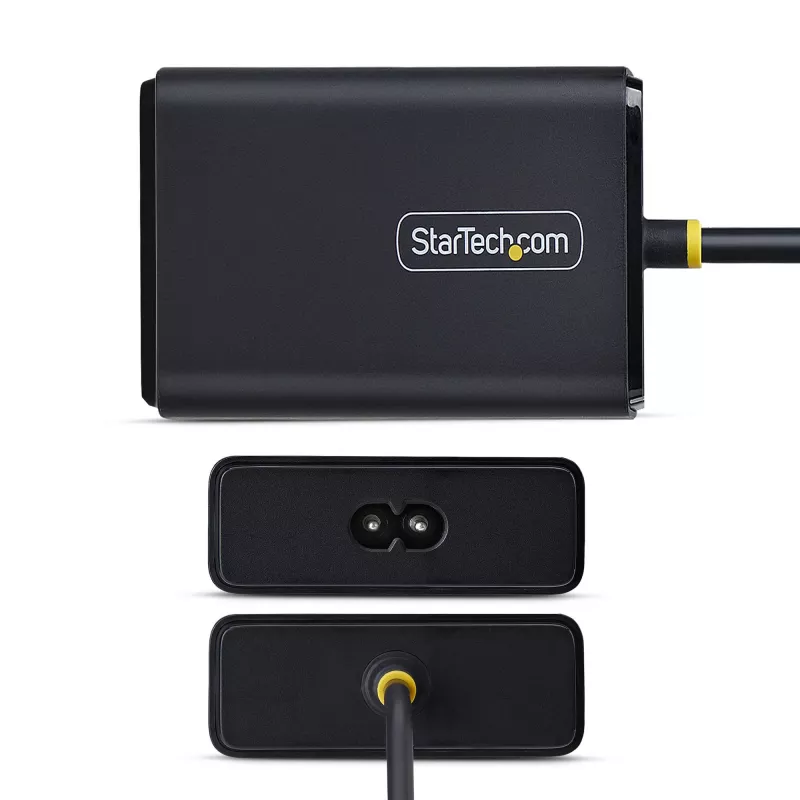 StarTech.com 100W USB-C Laptop-Ladegerät mit 1,5 m fest angebrachtem USB-C-Kabel, Netzteil für Dell, XPS, HP ProBook, MacBook Pro, Microsoft Surface Pro