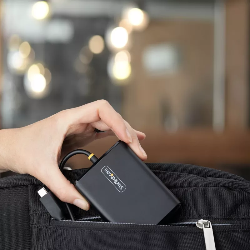 StarTech.com 100W USB-C Laptop-Ladegerät mit 1,5 m fest angebrachtem USB-C-Kabel, Netzteil für Dell, XPS, HP ProBook, MacBook Pro, Microsoft Surface Pro