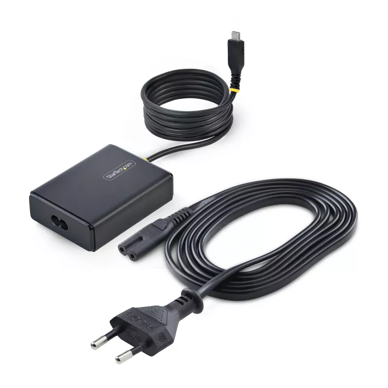 StarTech.com 100W USB-C Laptop-Ladegerät mit 1,5 m fest angebrachtem USB-C-Kabel, Netzteil für Dell, XPS, HP ProBook, MacBook Pro, Microsoft Surface Pro