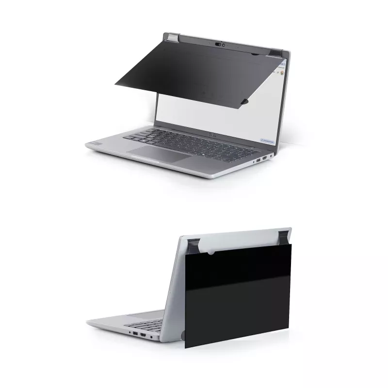 StarTech.com 14,1 Zoll 16:10 Bright Privacy-Blickschutzfilter mit Touch, Flip-Over, 75 % Lichtdurchlässigkeit, blendfreier Blickschutzfilter, +/- 30° Blickwinkel