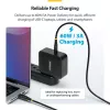 StarTech.com 2 m (6 ft) USB-C-Ladekabel, 60 W (3 A) PD, zweischichtiger geflochtener Nylon-/TPE-Mantel, robustes USB-C-Ladekabel, USB 2.0 Laptop-Ladegerätkabel
