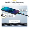 StarTech.com 30cm (1ft) USB-C-Ladekabel, 60W (3A) PD, doppellagig umflochtenes Nylon/TPE-Mantel, robustes USB-C-Ladekabel, USB 2.0 Laptop-Ladekabel
