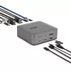 StarTech.com Thunderbolt 5 Dockingstation, DP/HDMI, Triple-Monitor-Dock bis 4K 144 Hz oder Dual 8K 60 Hz, 5x USB-Ports, 140 W Laptop-Ladung