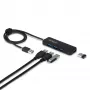 StarTech.com 4-Port USB-A Hub, 5 Gbit/s, Bus-Betrieb, USB-A auf 4x USB-A Mini Hub, extra langes 61 cm Host-Kabel, PCR-Kunststoff, tragbares Desktop-/Laptop-USB-Hub